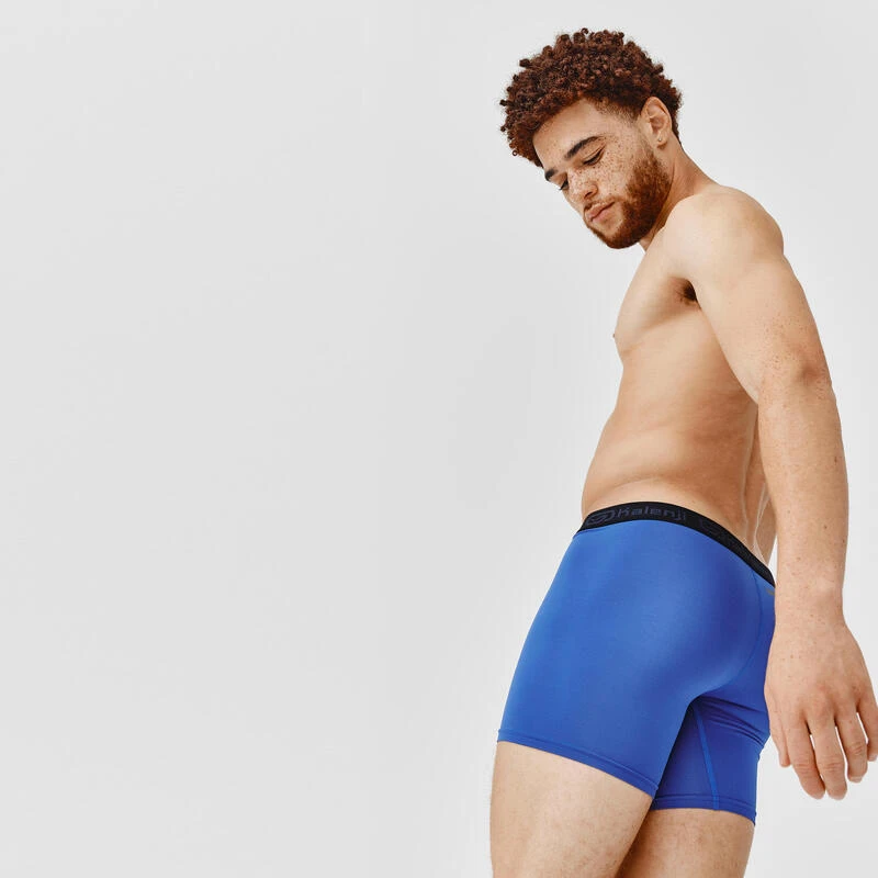 Kalenji Boxer Respirant En Microfibre Homme - Bleu â Image 3