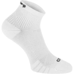 Kalenji CHAUSSETTES DE RUNNING ELIOFEEL HIGH BLANCHES X2