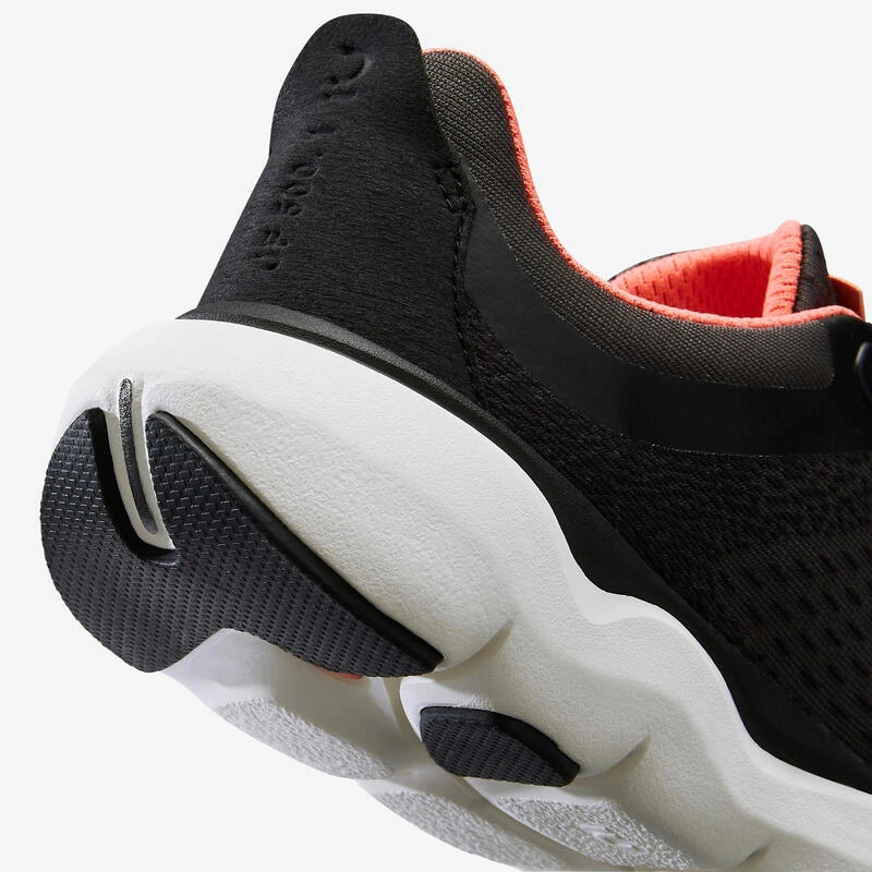 Kalenji CHAUSSURES De Running Femme JOGFLOW 500.1 Noir Et Rose Corail â Image 3