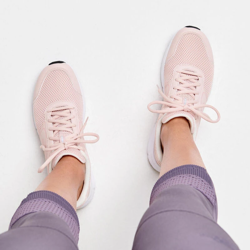 CHAUSSURES DE RUNNING FEMME KALENJI RUN CUSHION ROSE â Image 9
