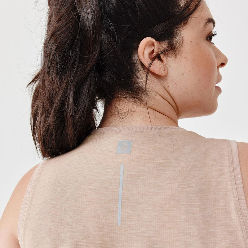 Kalenji DĂ©bardeur Respirant Running Femme - Soft Beige â Image 6