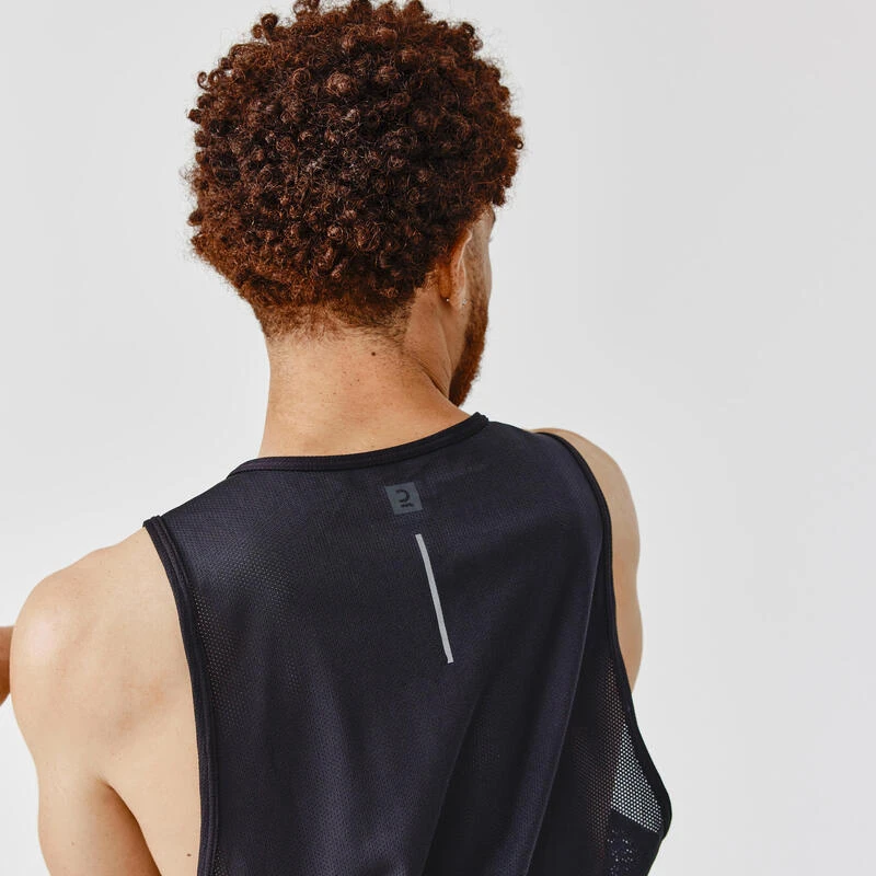 Kalenji DĂ©bardeur Running Respirant Homme - Dry Noir â Image 6