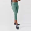 Kalenji Legging Court Running Femme - Support Vert