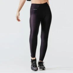 Kalenji Legging Running Femme - KIPRUN Run 100 Noir