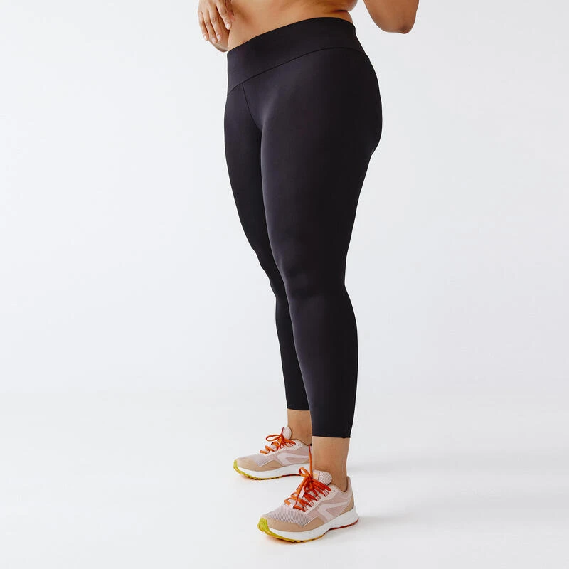 Kalenji Legging Running Gainant Femme (du XS Au 5XL - Grande Taille) - Noir â Image 2