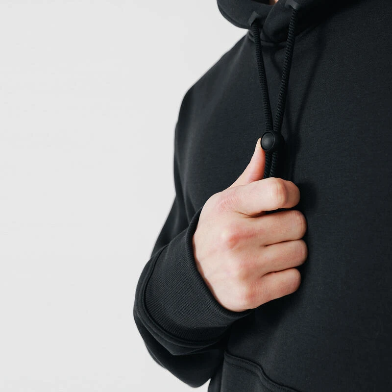 Kalenji Sweat Ă Capuche Running Chaud Homme - Warm 500 Noir â Image 9