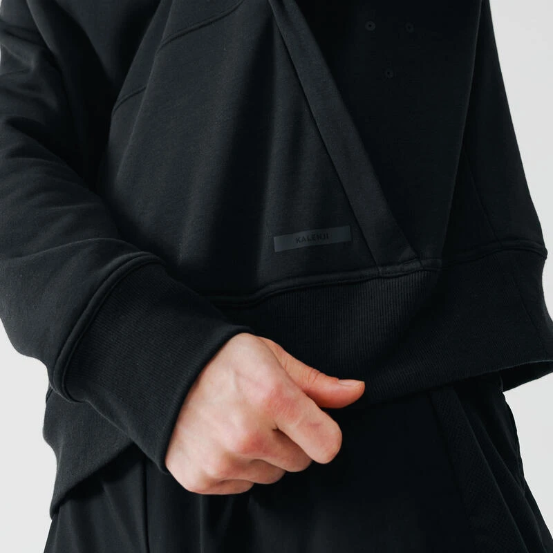 Kalenji Sweat Ă Capuche Running Chaud Homme - Warm 500 Noir â Image 10