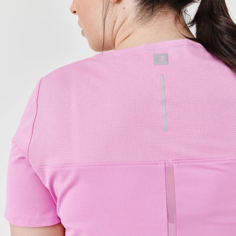 Kalenji T-shirt Respirant Running Femme - Dry+ Breath Rose â Image 4