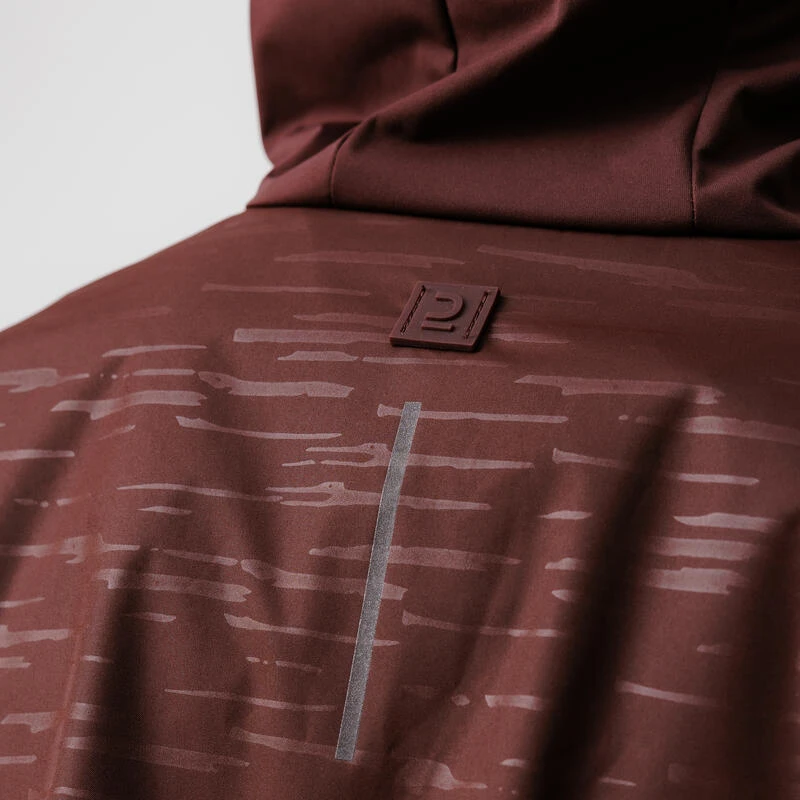 Kalenji Veste à Capuche Running Déperlante Femme - Rain Marron – Image 7